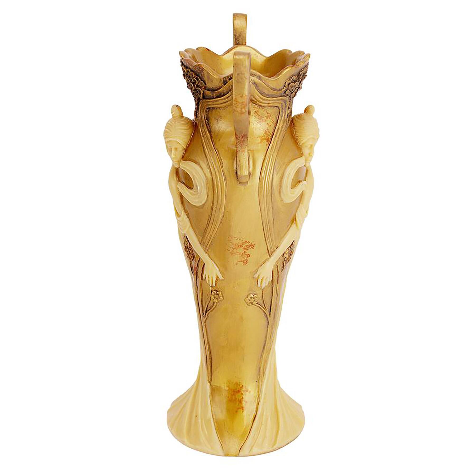 Design Toscano 11.5" Salon Michele Art Nouveau Vase